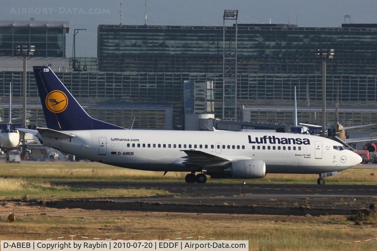 D-ABEB, 1991 Boeing 737-330 C/N 25148, 20 years in service, the end for the LH 737-300 is nearby