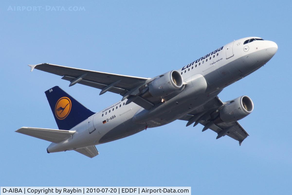 D-AIBA, 2009 Airbus A319-114 C/N 4141, not baptized