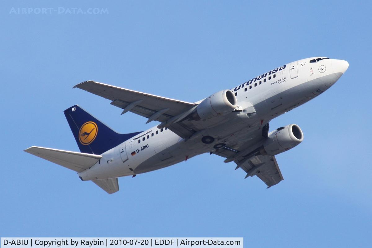 D-ABIU, 1991 Boeing 737-530 C/N 24944, baptized 