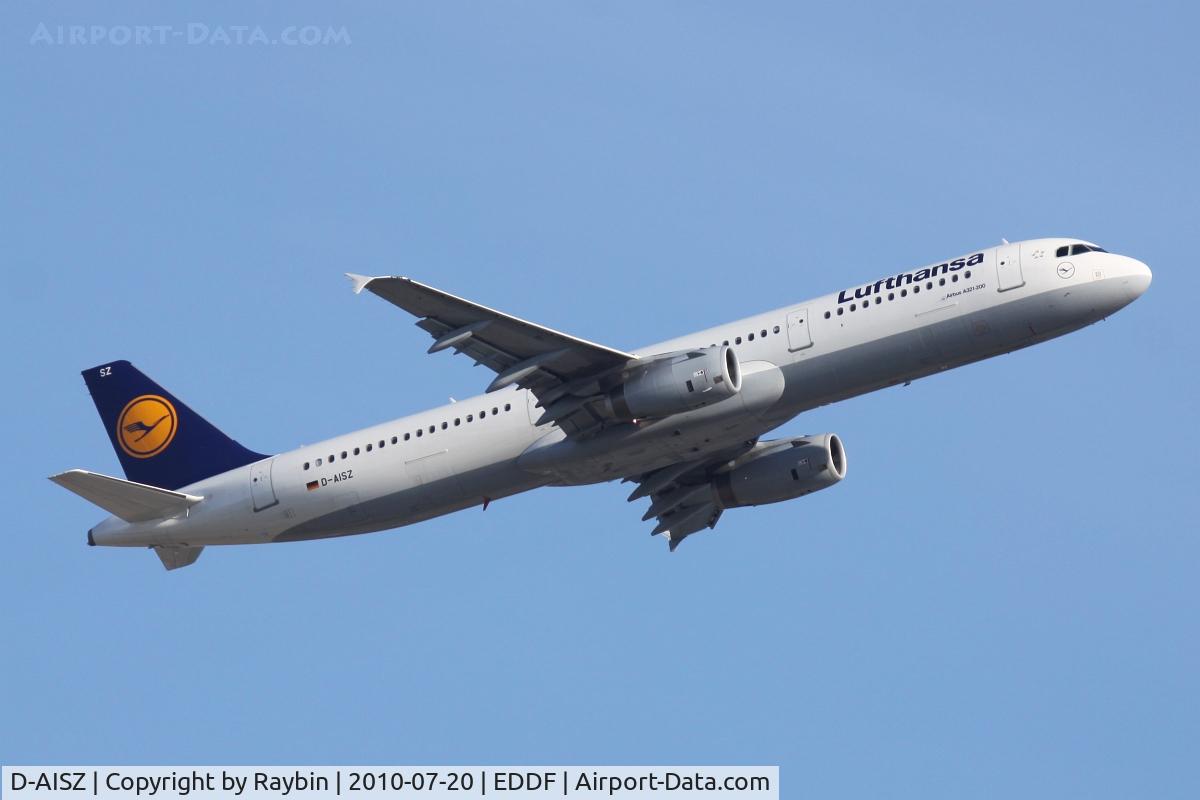 D-AISZ, 2009 Airbus A321-231 C/N 4085, not baptized
