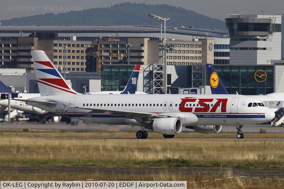 OK-LEG, 2006 Airbus A320-214 C/N 2789, on the taxiway