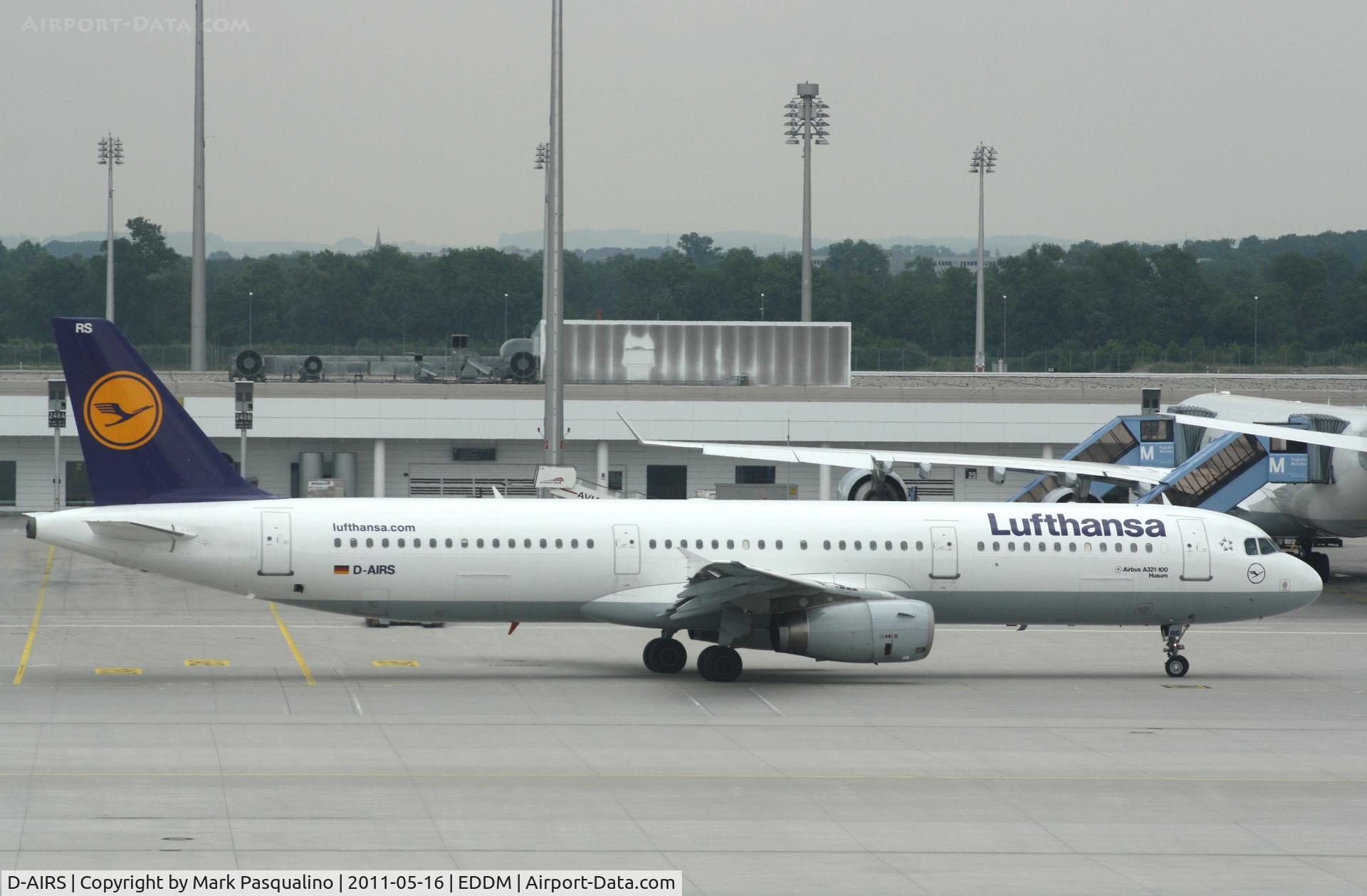 D-AIRS, 1996 Airbus A321-131 C/N 0595, Airbus A321-100