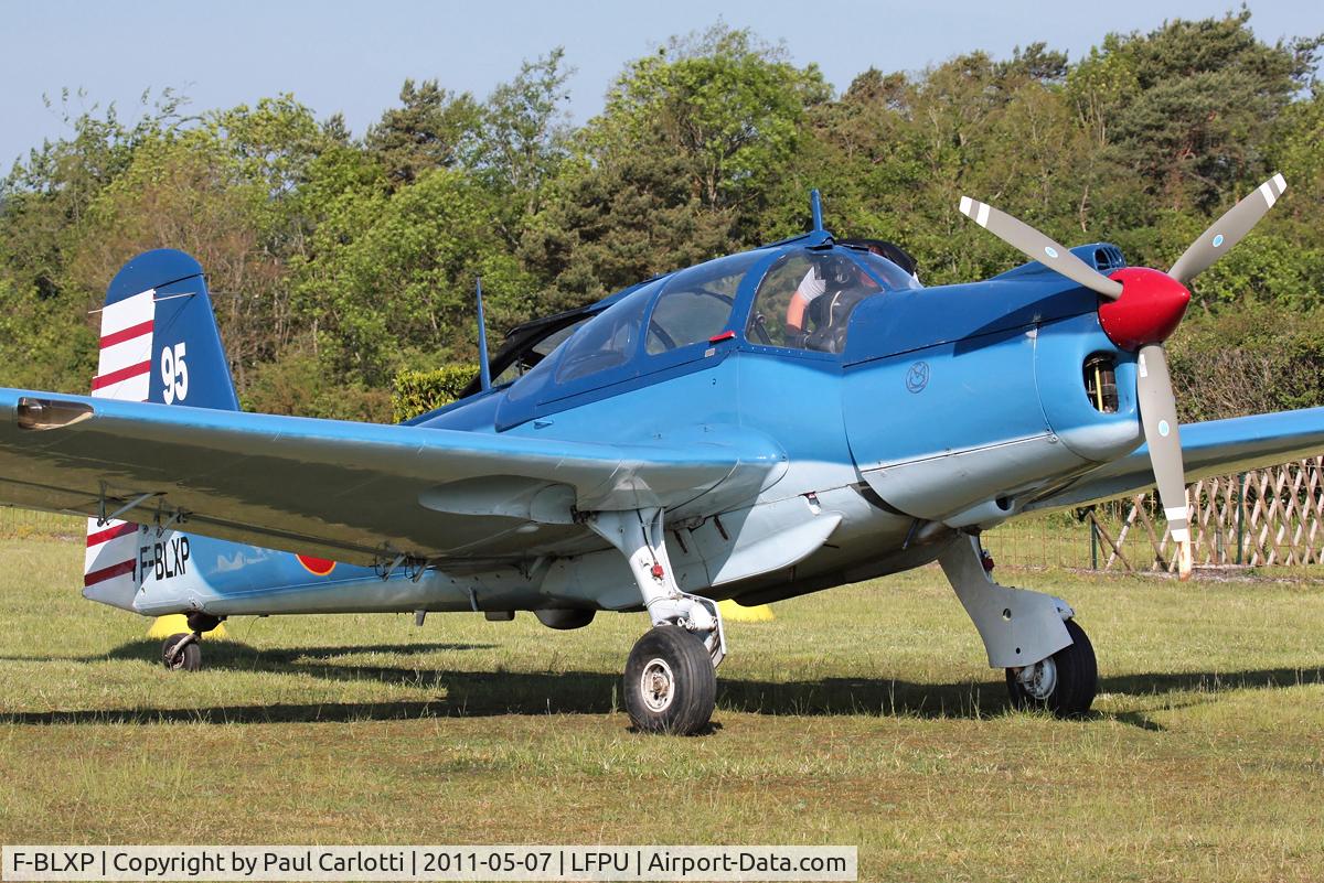 F-BLXP, 1955 Morane-Saulnier MS-733 Alcyon C/N 95, First shot of day at Moret sur Loing. Nice old bird! Kudos to the devoted people for keeping her in such good condition.