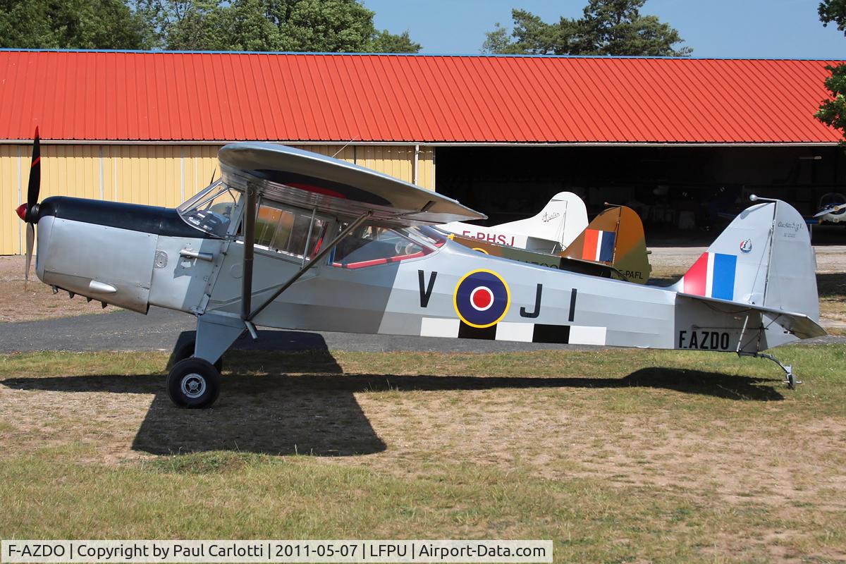 F-AZDO, 1946 Auster J-1 Autocrat C/N 2202, The third Auster V-J1 sitting side by side with 2 others.