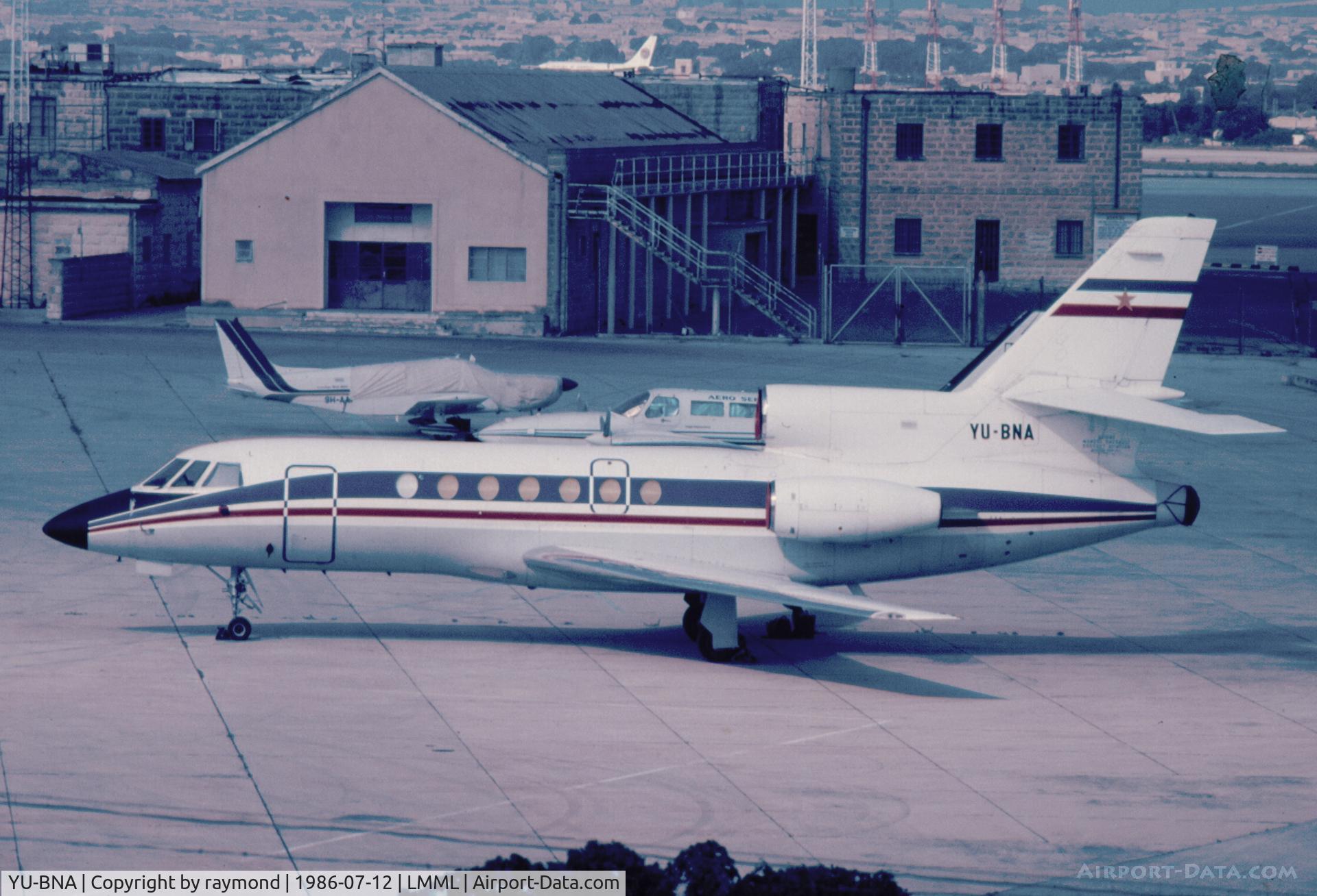 YU-BNA, 1981 Dassault Falcon 50 C/N 43, DA50 YU-BNA Govt of Yugoslavia