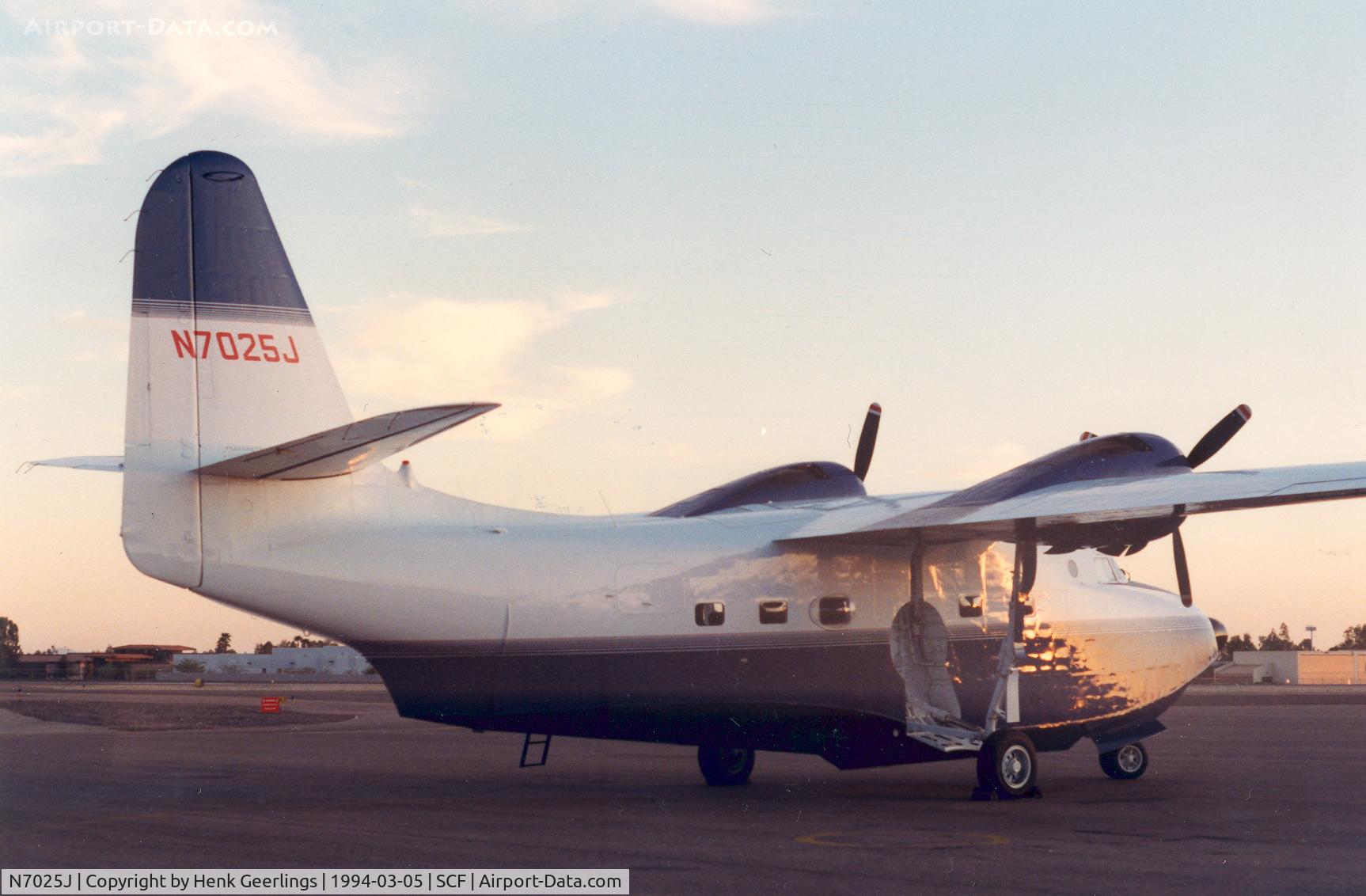 N7025J, 1953 Grumman UF-1/HU-16 C/N G-293, Scottsdale Airport