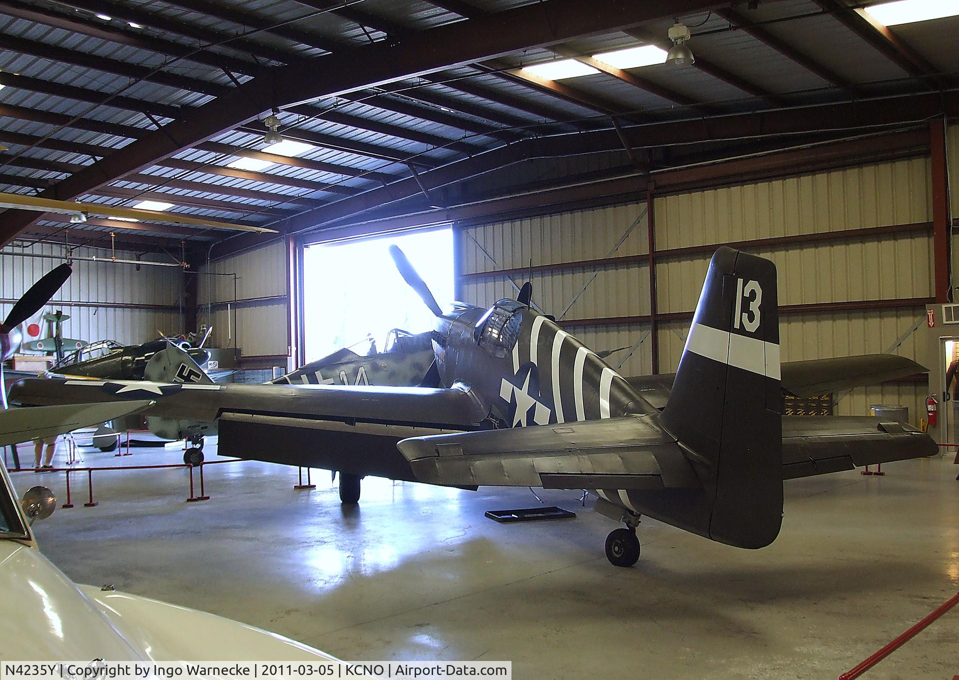 N4235Y, 1943 North American P-51A Mustang C/N MSN 99-22354, North American P-51A Mustang at the Planes of Fame Air Museum, Chino CA