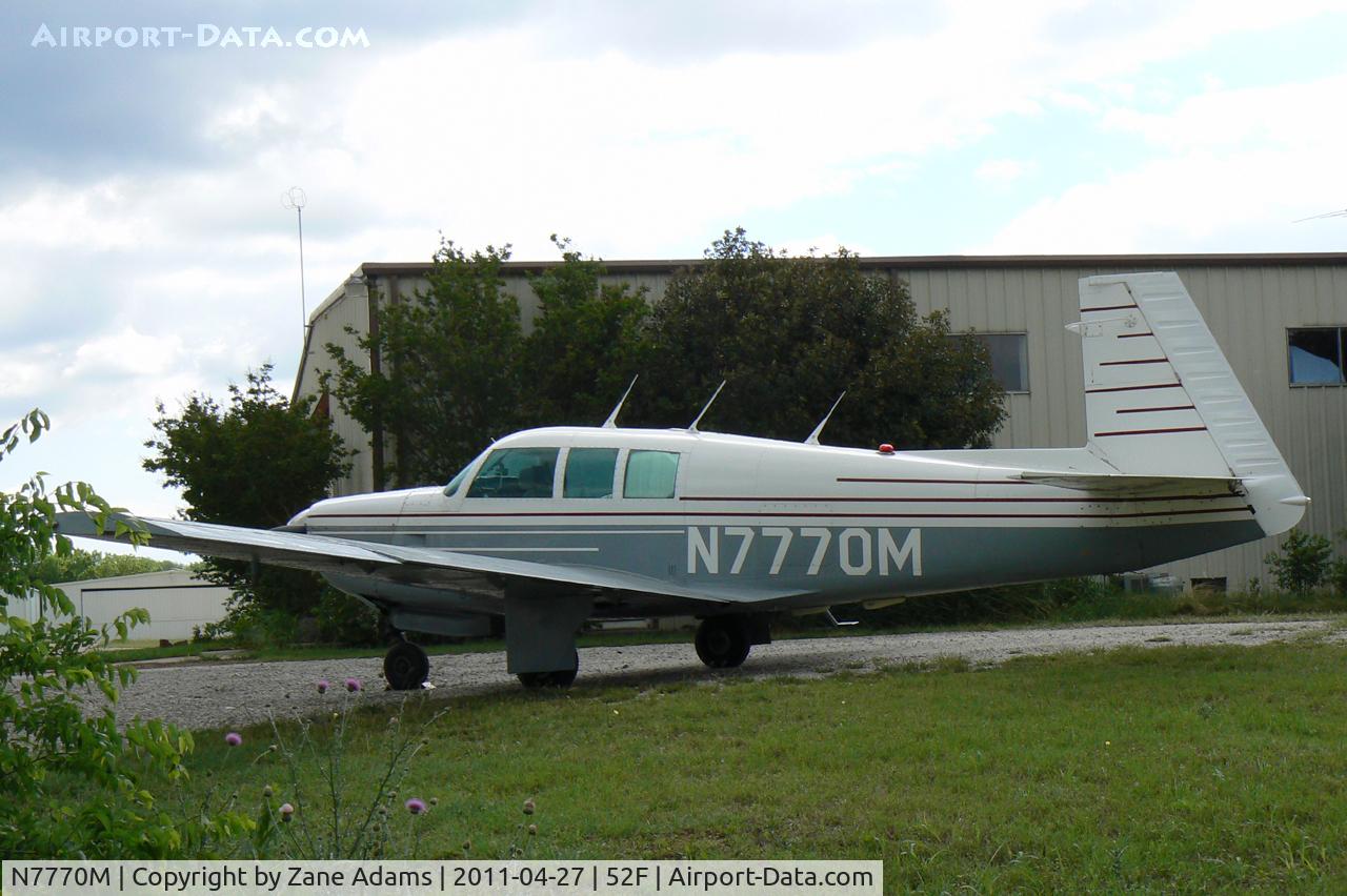 N7770M, 1974 Mooney M20F Executive C/N 22-0026, At Northwest Regional Airport (Aero Valley)
