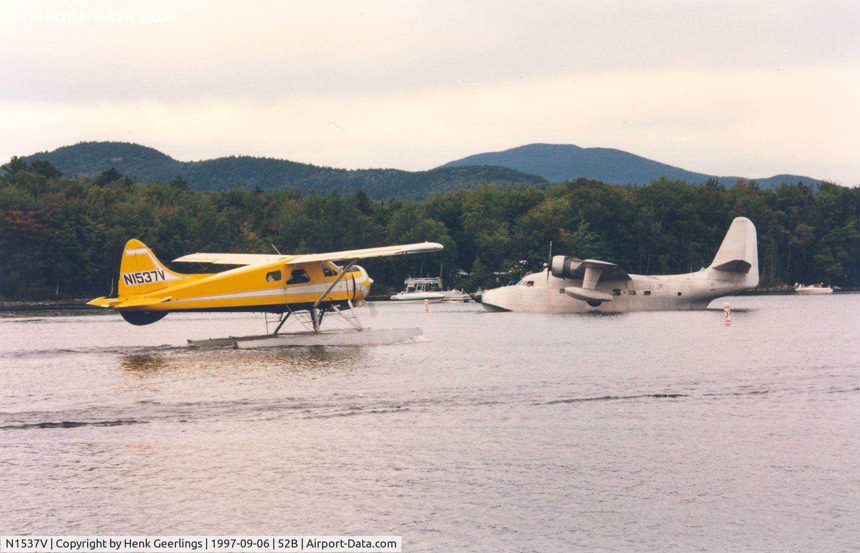N1537V, 1953 De Havilland Canada DHC-2 Beaver Mk.1 C/N 494, Sea Plane Fly In , Moosehead Lake , Geenville . Maine and N7026Y HU-16 Albatross