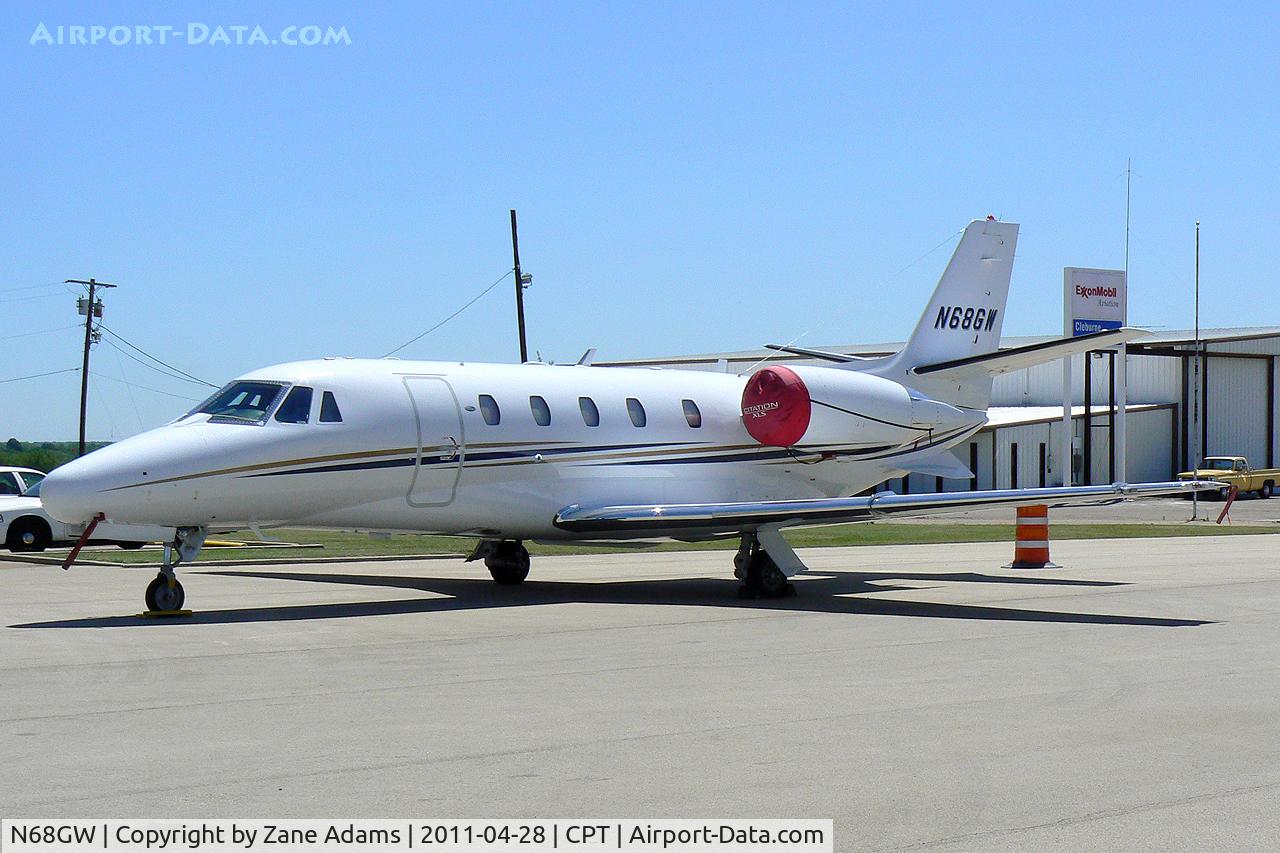N68GW, 2006 Cessna 560XL C/N 560-5626, At Cleburne Municipal Airport