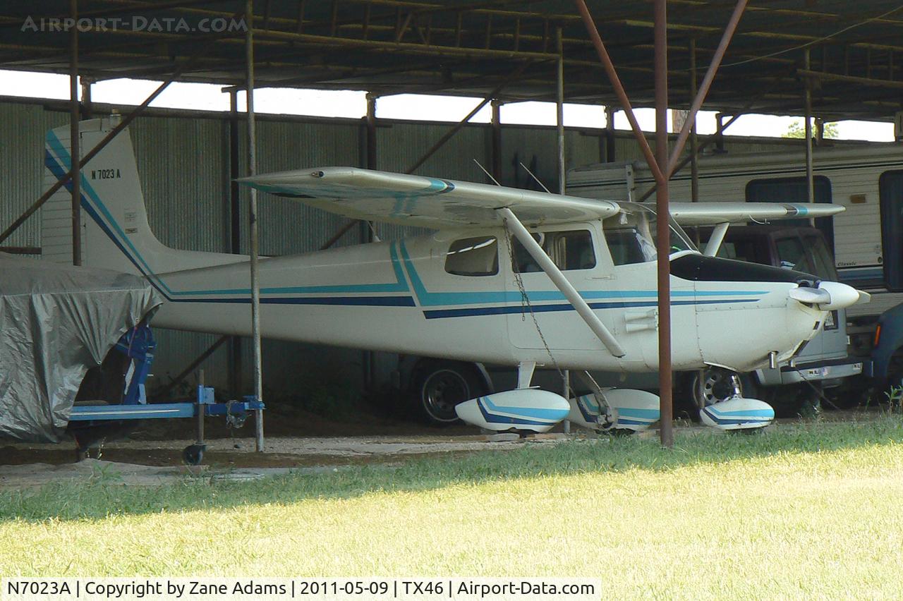 N7023A, 1956 Cessna 172 C/N 29123, At Blackwood Airpark - Cleburne, TX