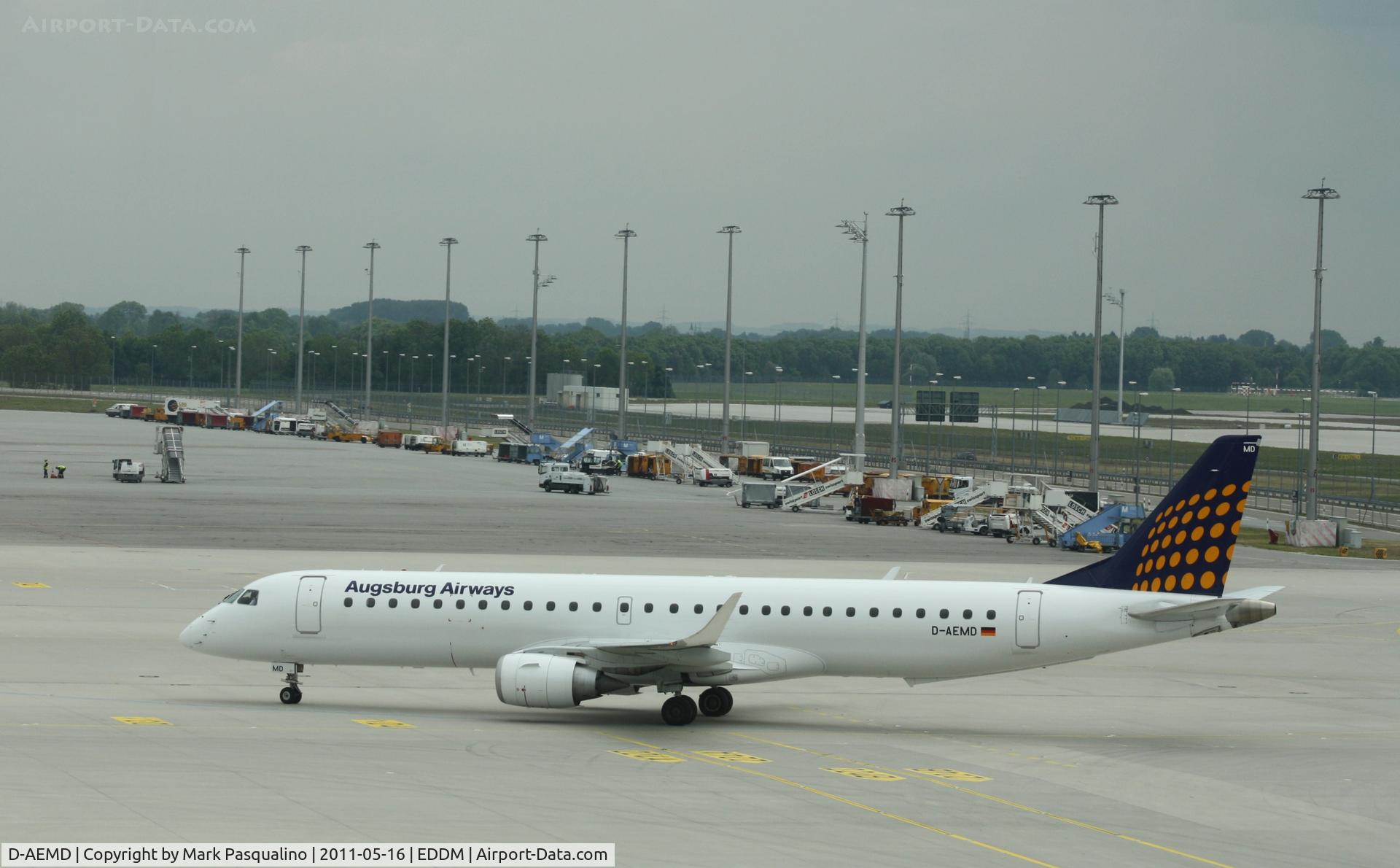 D-AEMD, 2009 Embraer 195LR (ERJ-190-200LR) C/N 19000305, ERJ-190-200LR