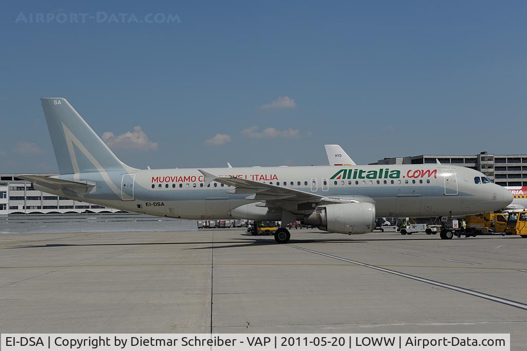 EI-DSA, 2006 Airbus A320-216 C/N 2869, Alitalia Airbus 320