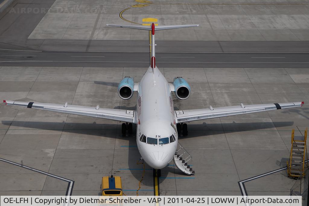 OE-LFH, 1995 Fokker 70 (F-28-0070) C/N 11554, Austrian Arrows Fokker70