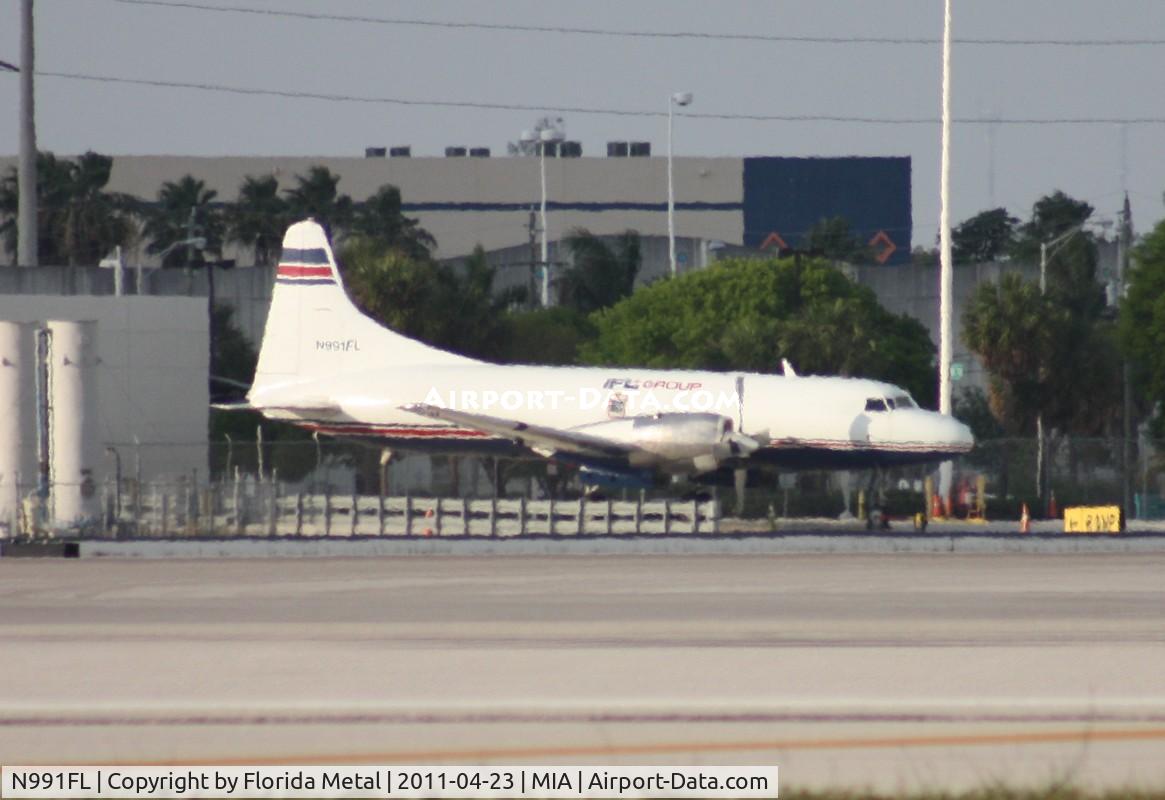 N991FL, 1958 Convair 440 Metropolitan C/N 508, IFL CV 580