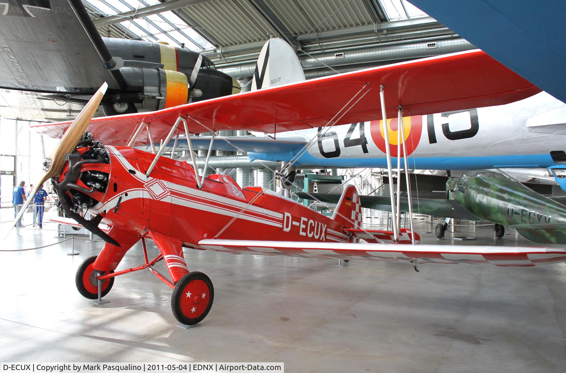 D-ECUX, Focke-Wulf Fw-44J Stieglitz C/N 91, Focke-Wulf FW.44J