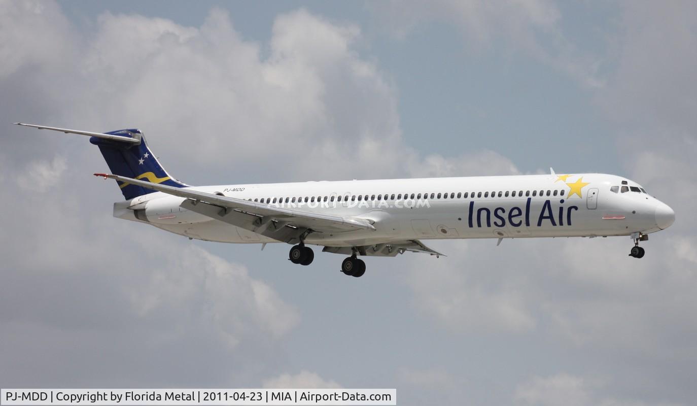 PJ-MDD, 1990 McDonnell Douglas MD-82 (DC-9-82) C/N 49972, Insel Air