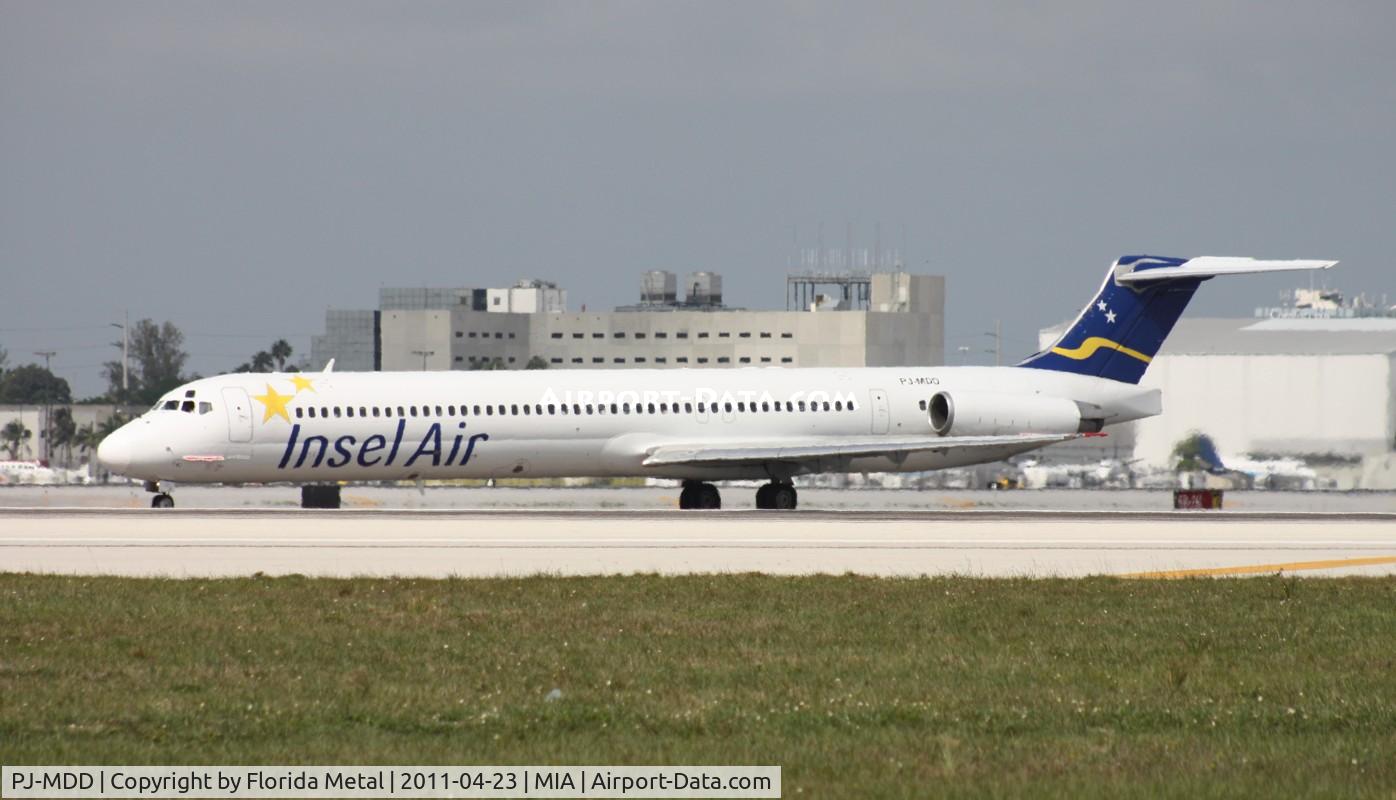 PJ-MDD, 1990 McDonnell Douglas MD-82 (DC-9-82) C/N 49972, Insel Air