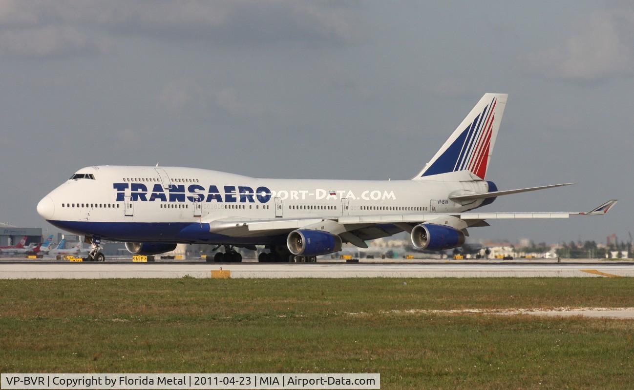 VP-BVR, 1992 Boeing 747-444 C/N 26637, Transaero