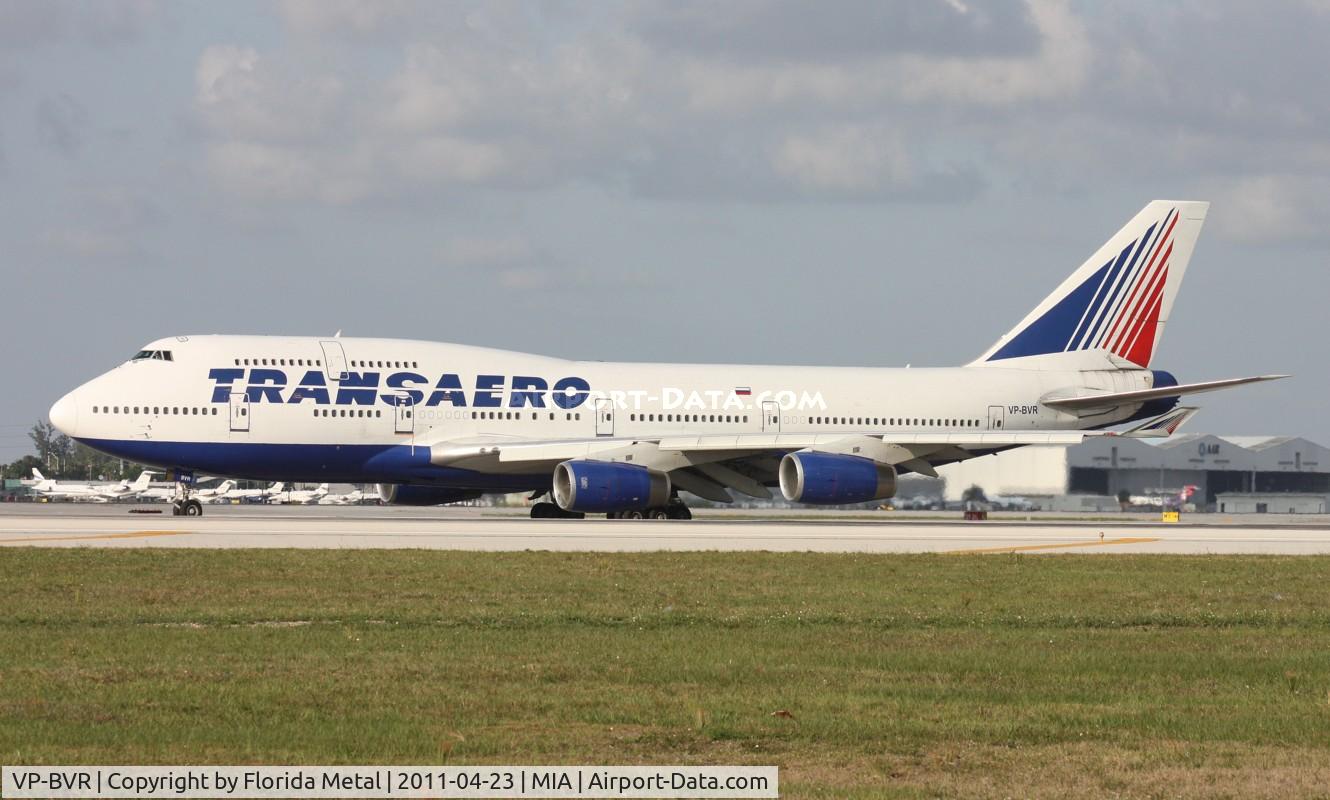 VP-BVR, 1992 Boeing 747-444 C/N 26637, Transaero 747