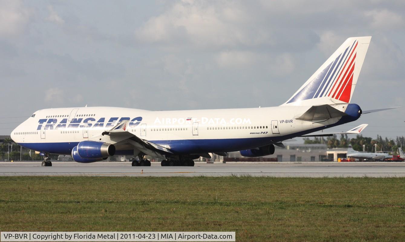 VP-BVR, 1992 Boeing 747-444 C/N 26637, Transaero 747
