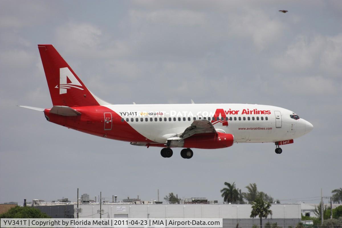 YV341T, 1984 Boeing 737-232 C/N 23089, Avior 737