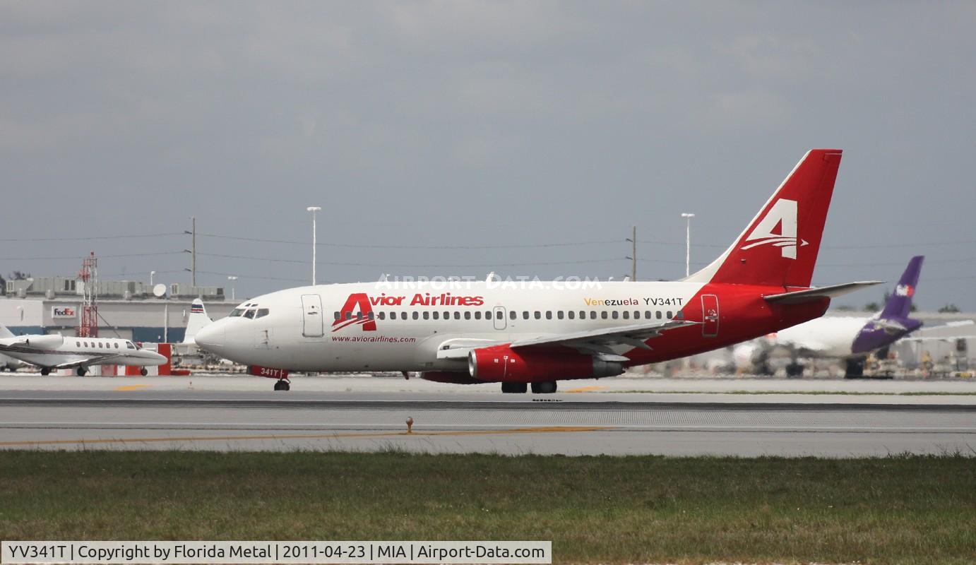 YV341T, 1984 Boeing 737-232 C/N 23089, Avior 737