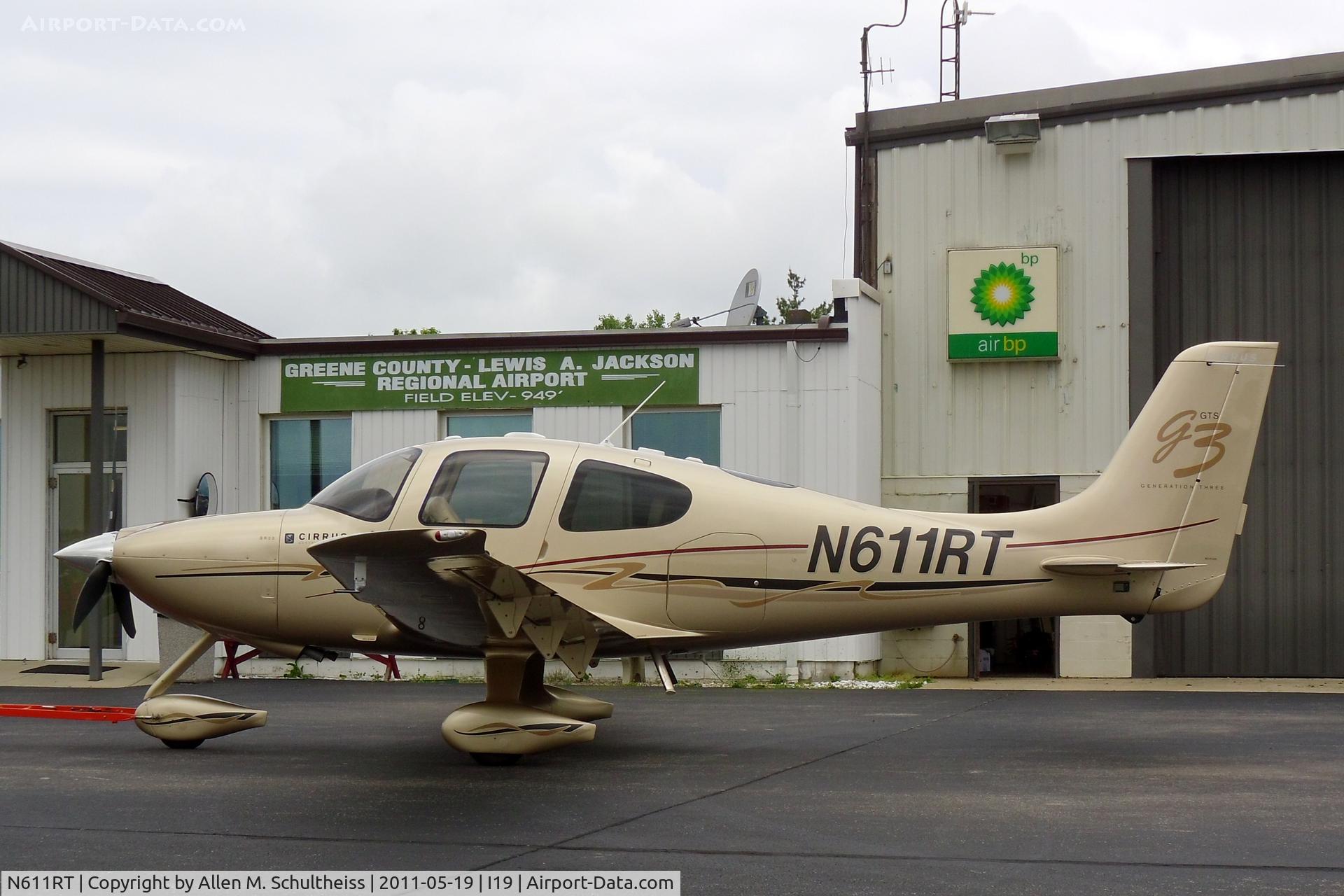 N611RT, 2007 Cirrus SR22 C/N 2523, 2007 Cirrus Design Corp SR22