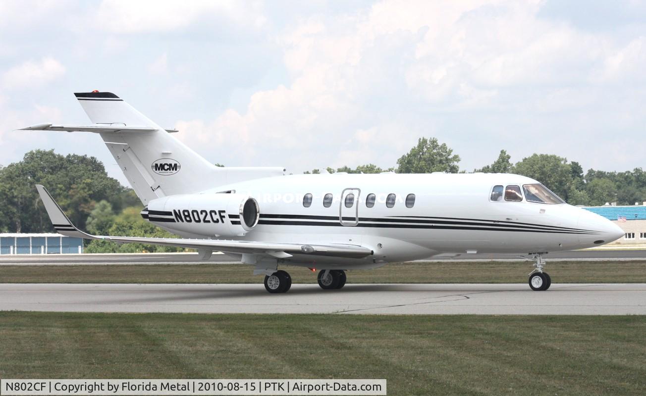 N802CF, 1999 Raytheon Hawker 800XP C/N 258425, Hawker 800XP