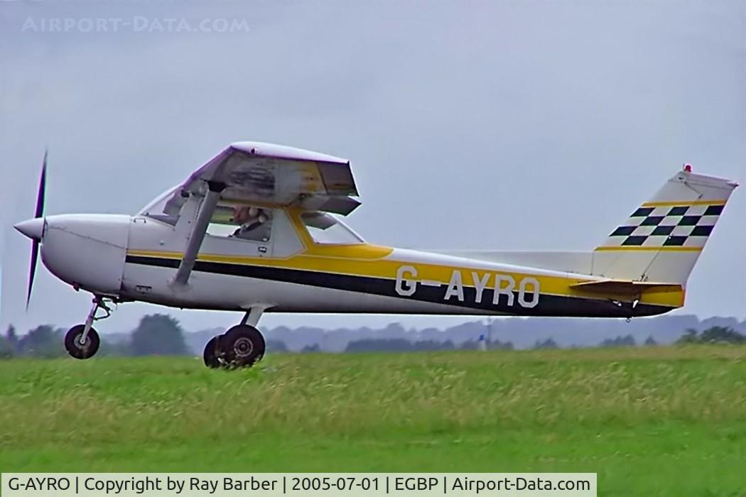 G-AYRO, 1971 Reims FA150L C/N 0102, R/Cessna FA.150L Aerobat [0102] Kemble~G 01/07/2005