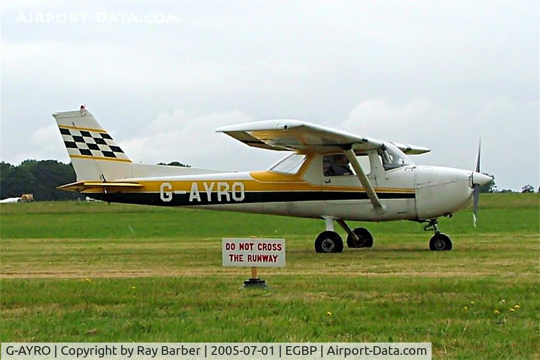 G-AYRO, 1971 Reims FA150L C/N 0102, R/Cessna FA.150L Aerobat [0102] Kemble~G 01/07/2005