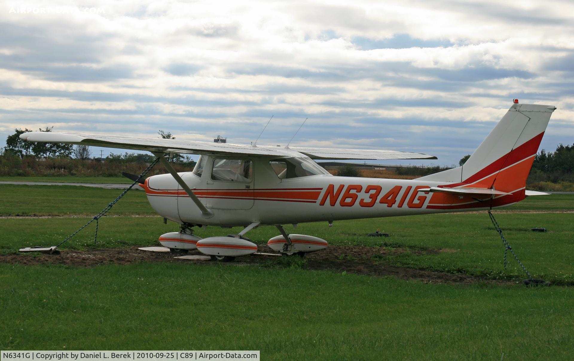 N6341G, 1970 Cessna 150K C/N 15071841, She was built back in 1970 and looks like new.