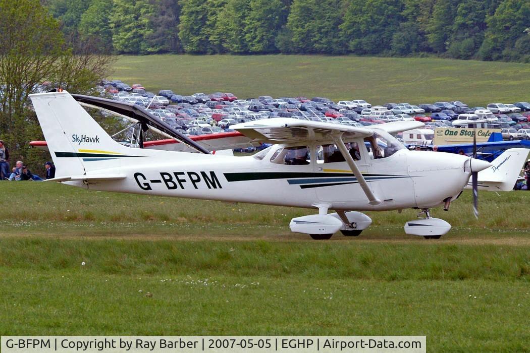 G-BFPM, 1975 Reims F172M Skyhawk Skyhawk C/N 1384, R/Cessna F.172M Skyhawk [1384] Popham~G 05/05/2007. Damaged beyond repair Strubby 09-08-2008
