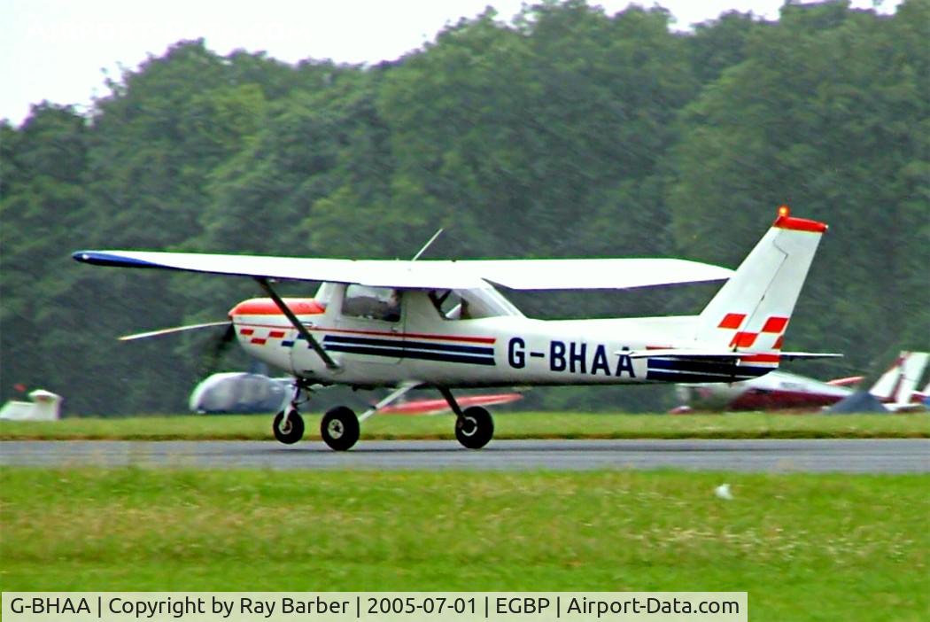 G-BHAA, 1978 Cessna 152 C/N 15281330, Cessna 152 [152-81330] Kemble~G 01/07/2005
