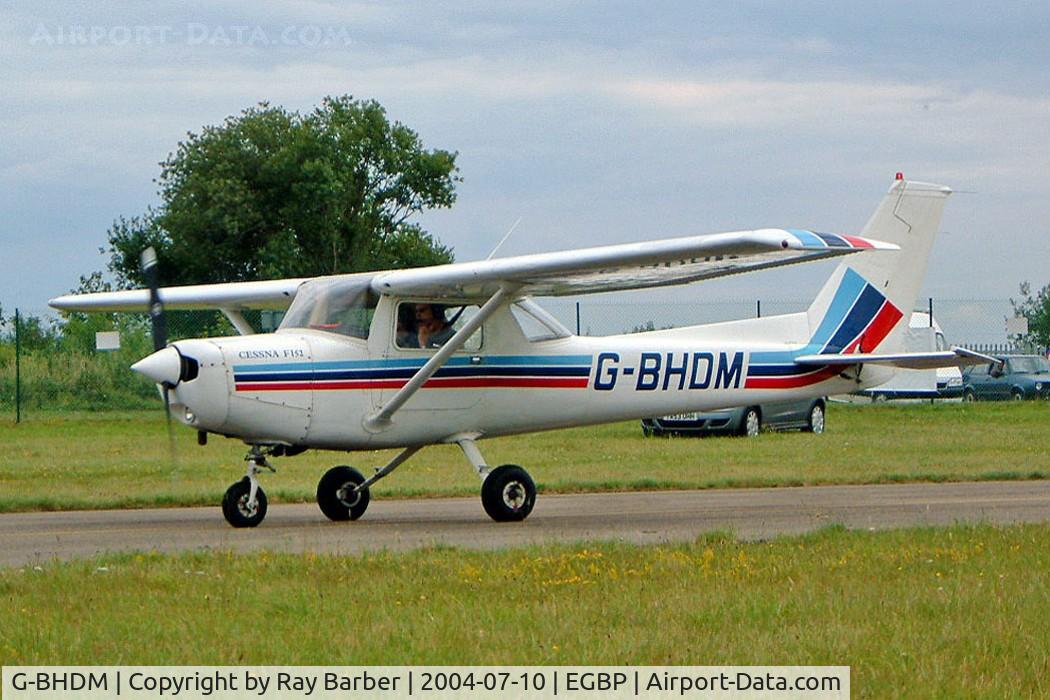 G-BHDM, 1979 Reims F152 C/N 1684, R/Cessna F.152 [1684] Kemble~G 10/07/2004