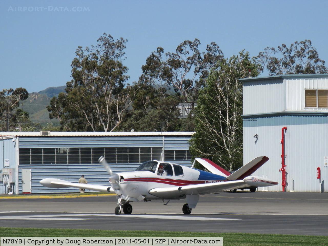N78YB, 1950 Beech B35 Bonanza C/N D-2493, 1950 Beech B35 BONANZA, Continental E-225-8 196 Hp @ 2,450 rpm for 1 minute, 185 Hp continuous. Tip tanks, taking the active