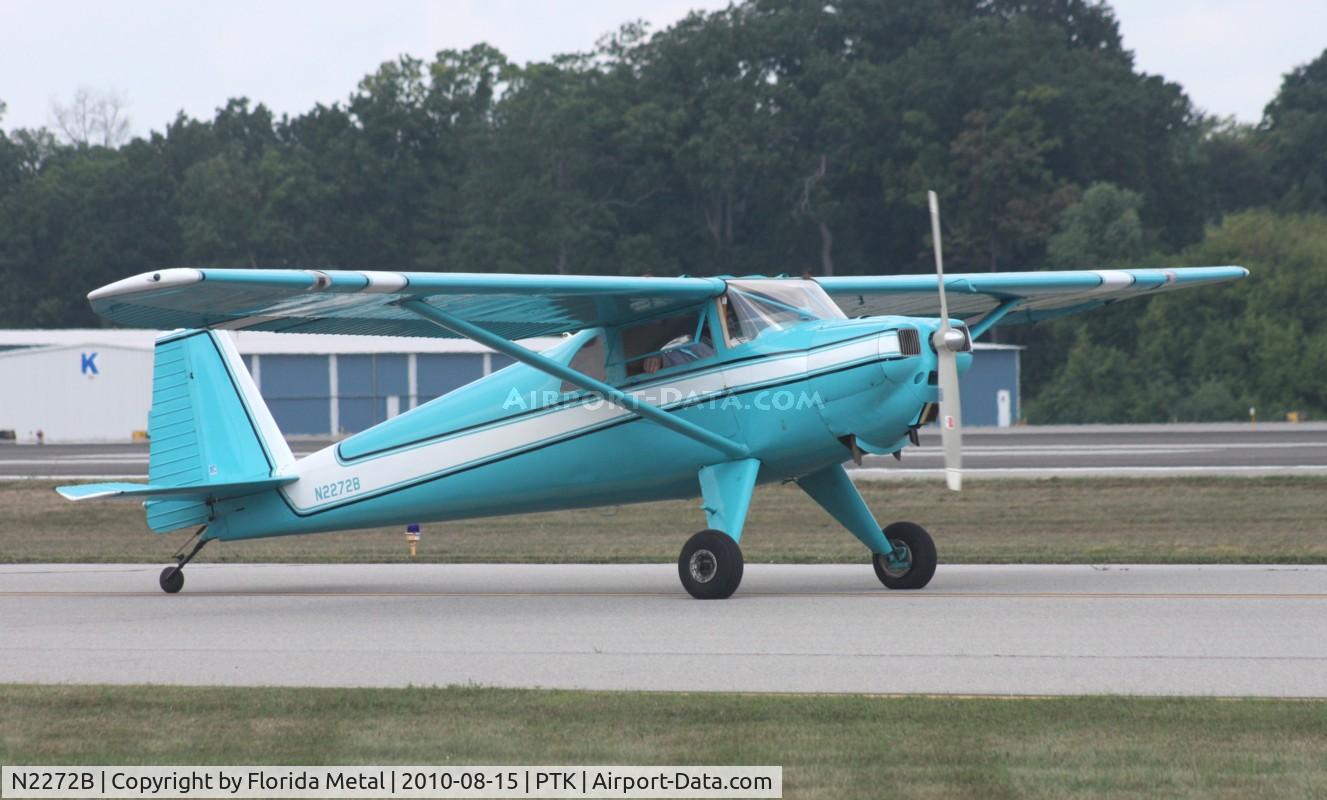 N2272B, 1949 Luscombe 8F Silvaire C/N 6699, Luscombe 8F