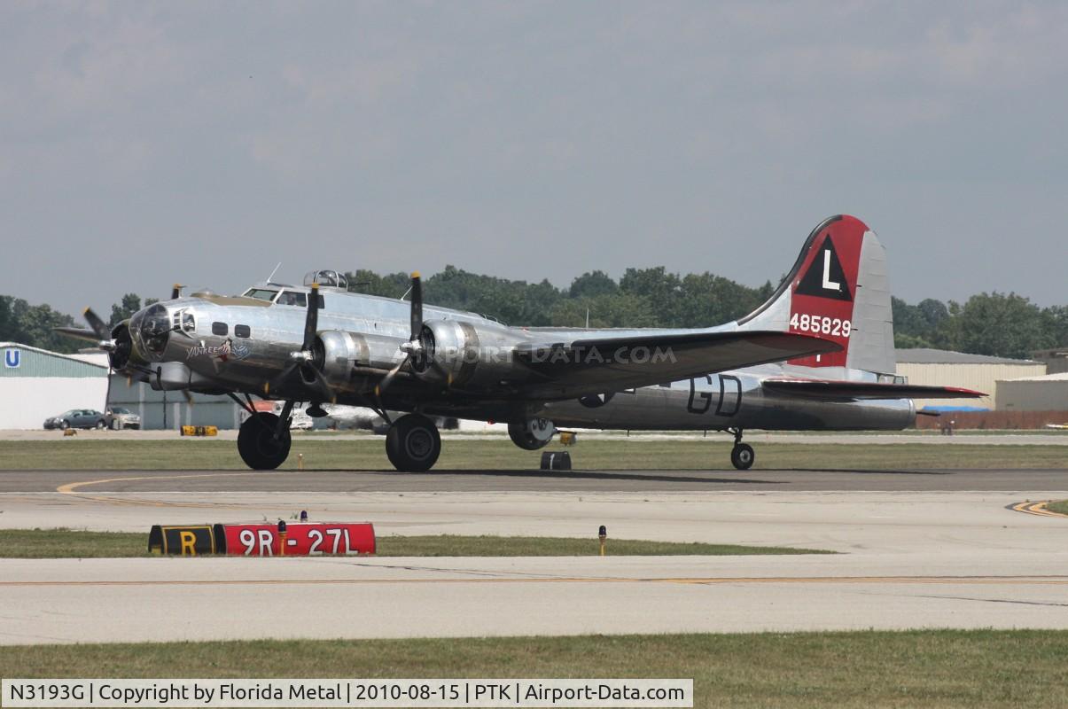 N3193G, 1944 Boeing B-17G Flying Fortress C/N 77255, Yankee Lady