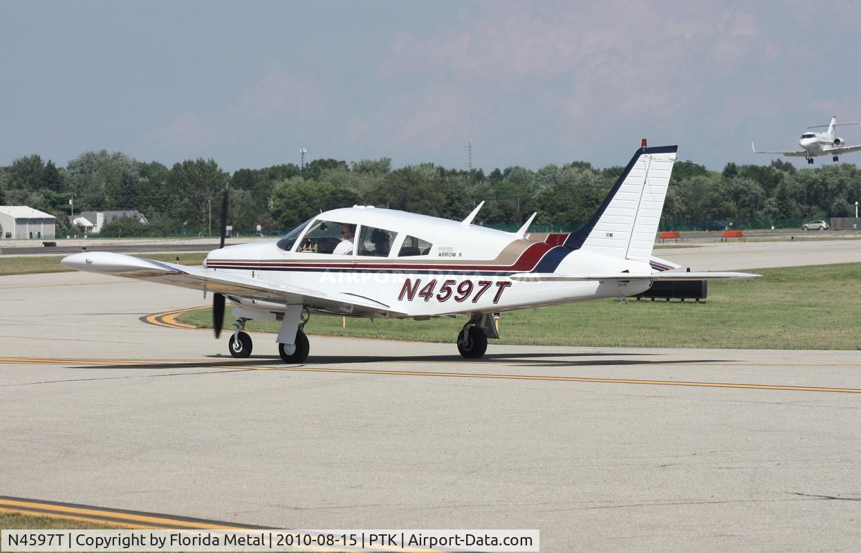 N4597T, 1972 Piper PA-28R-200 C/N 28R-7235104, Piper PA-28R-200