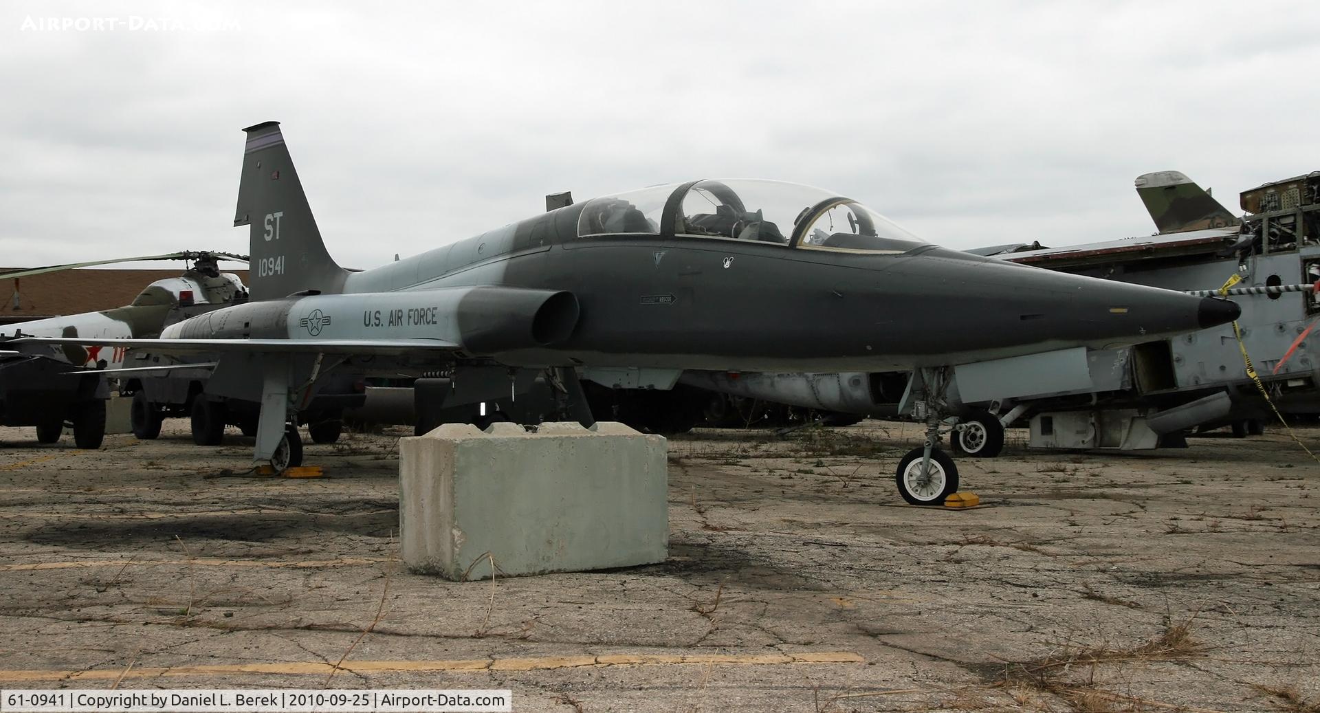 61-0941, 1961 Northrop T-38A-40-NO Talon C/N N.5307, The Russell Military Museum recently acquired a pair of these nifty trainers.