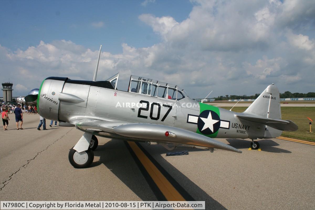 N7980C, 1943 North American SNJ-5 Texan Texan C/N 43938, SNJ-5