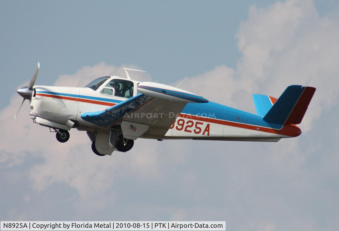 N8925A, 1950 Beech B35 C/N D-2625, Beech 35