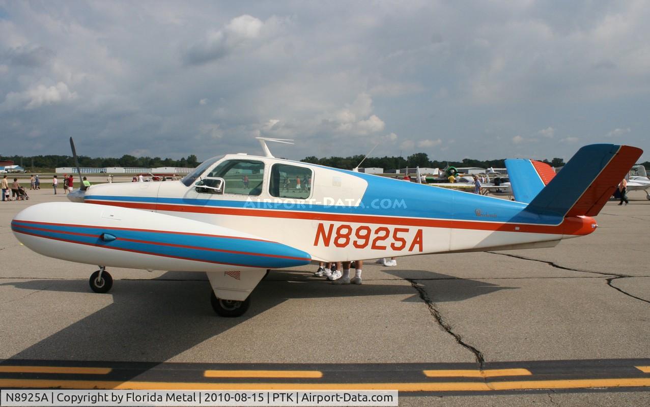 N8925A, 1950 Beech B35 C/N D-2625, Beech 35