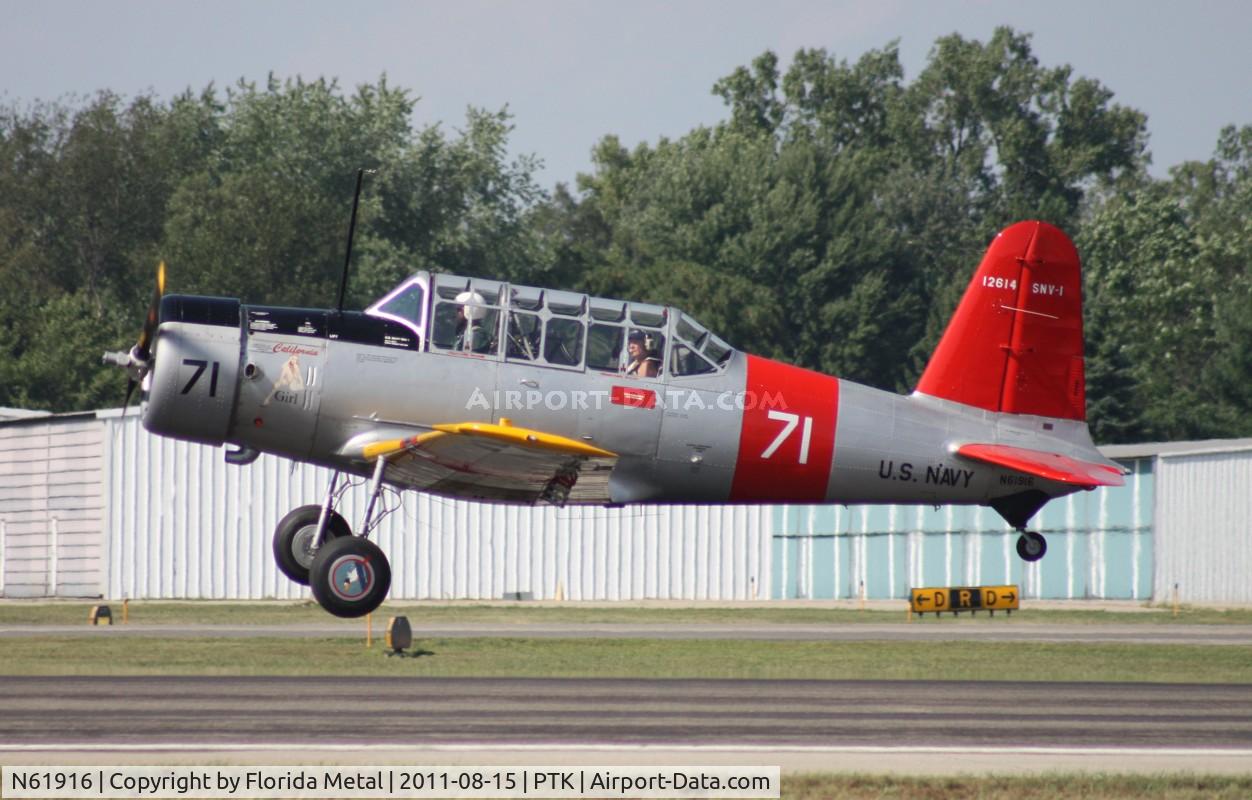 N61916, 1942 Vultee SNV-1 (BT-13A) Valiant C/N 7041, SNV-1 Valiant