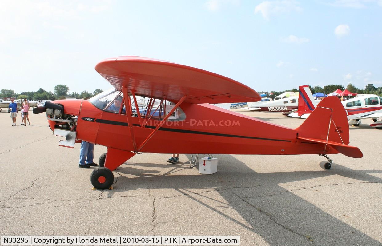 N33295, 1940 Piper J5A Cub Cruiser C/N 5485, Piper J5A