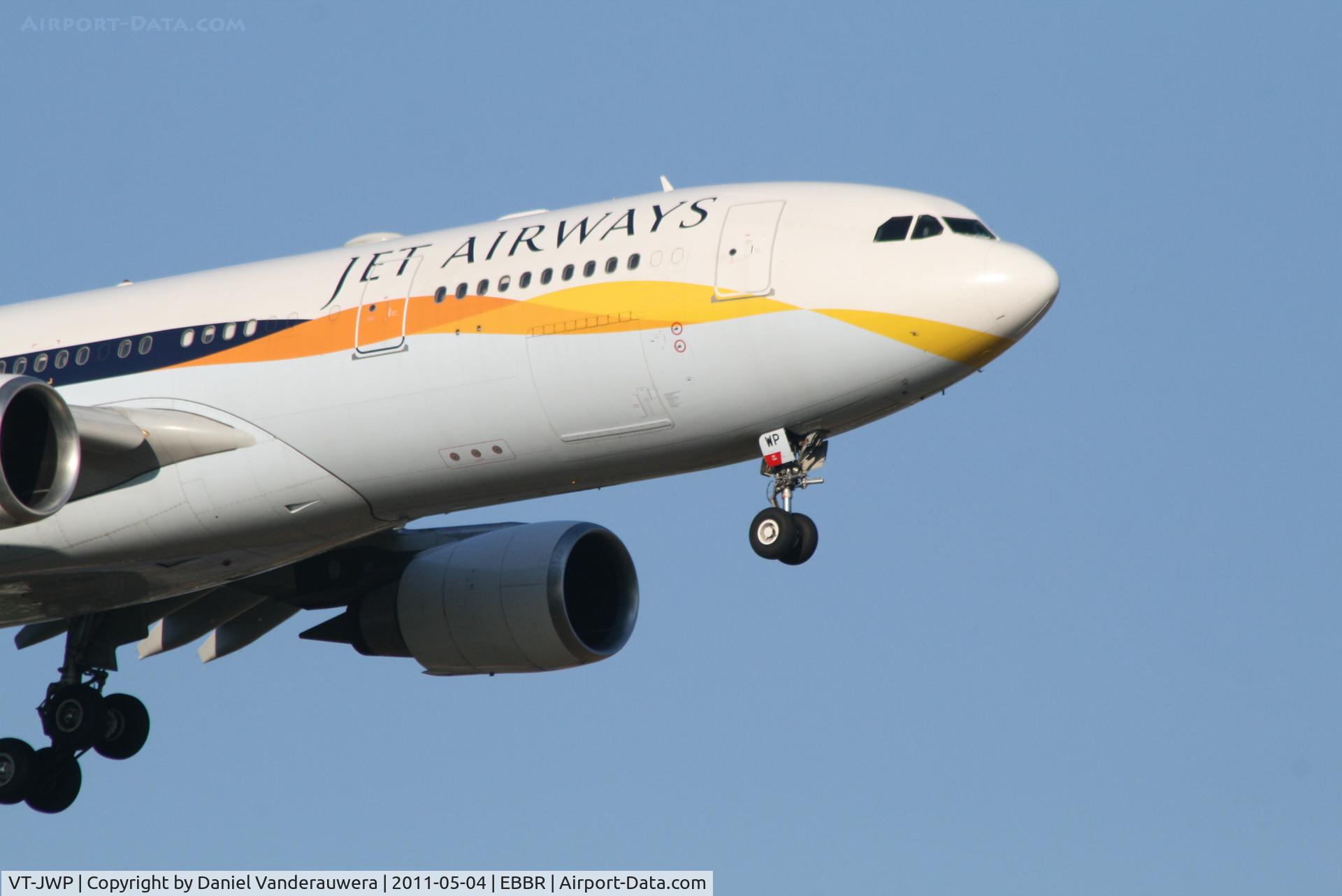 VT-JWP, 2008 Airbus A330-202 C/N 947, Arrival of flight 9W227 to RWY 02