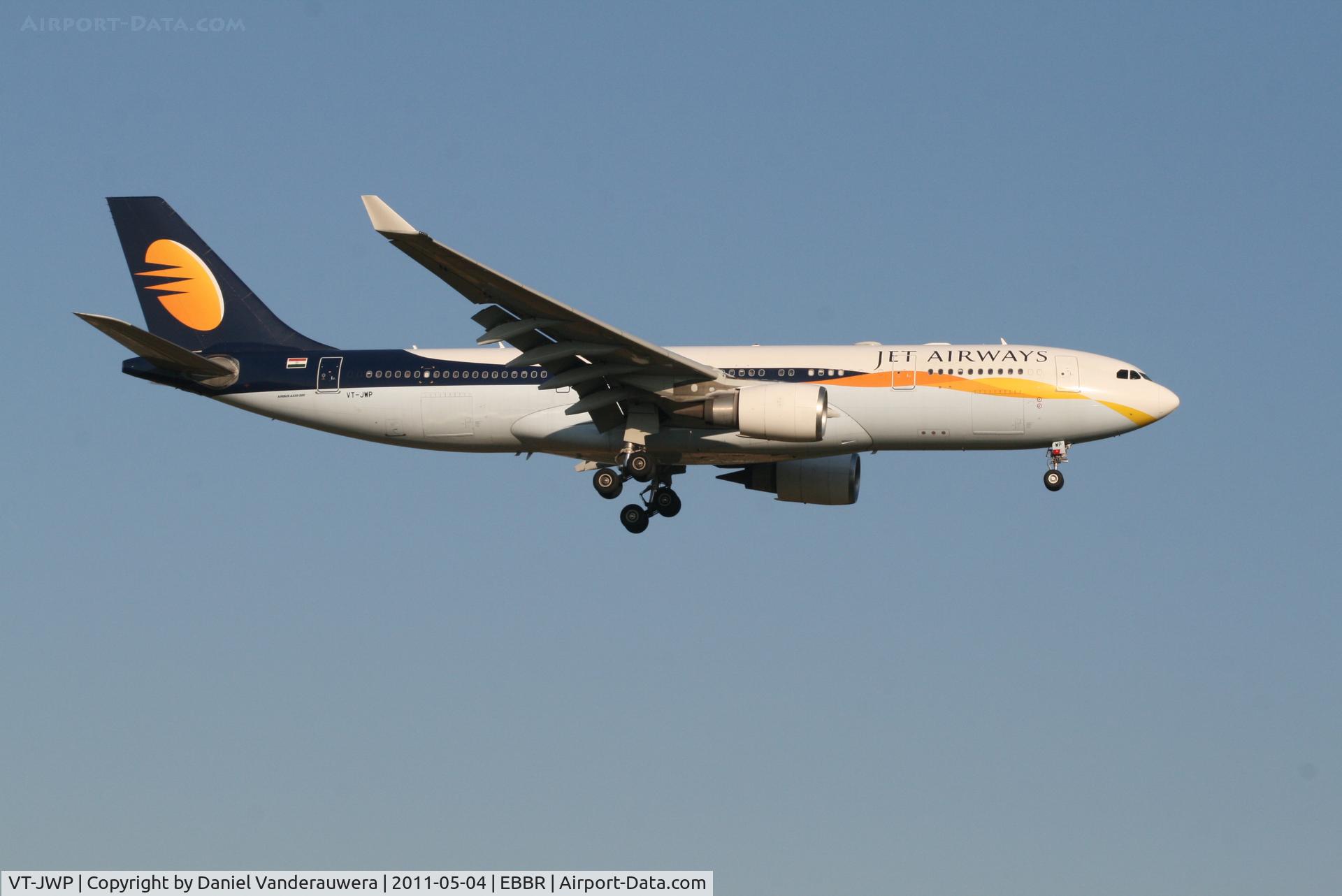 VT-JWP, 2008 Airbus A330-202 C/N 947, Flight 9W227 is descending to RWY 02