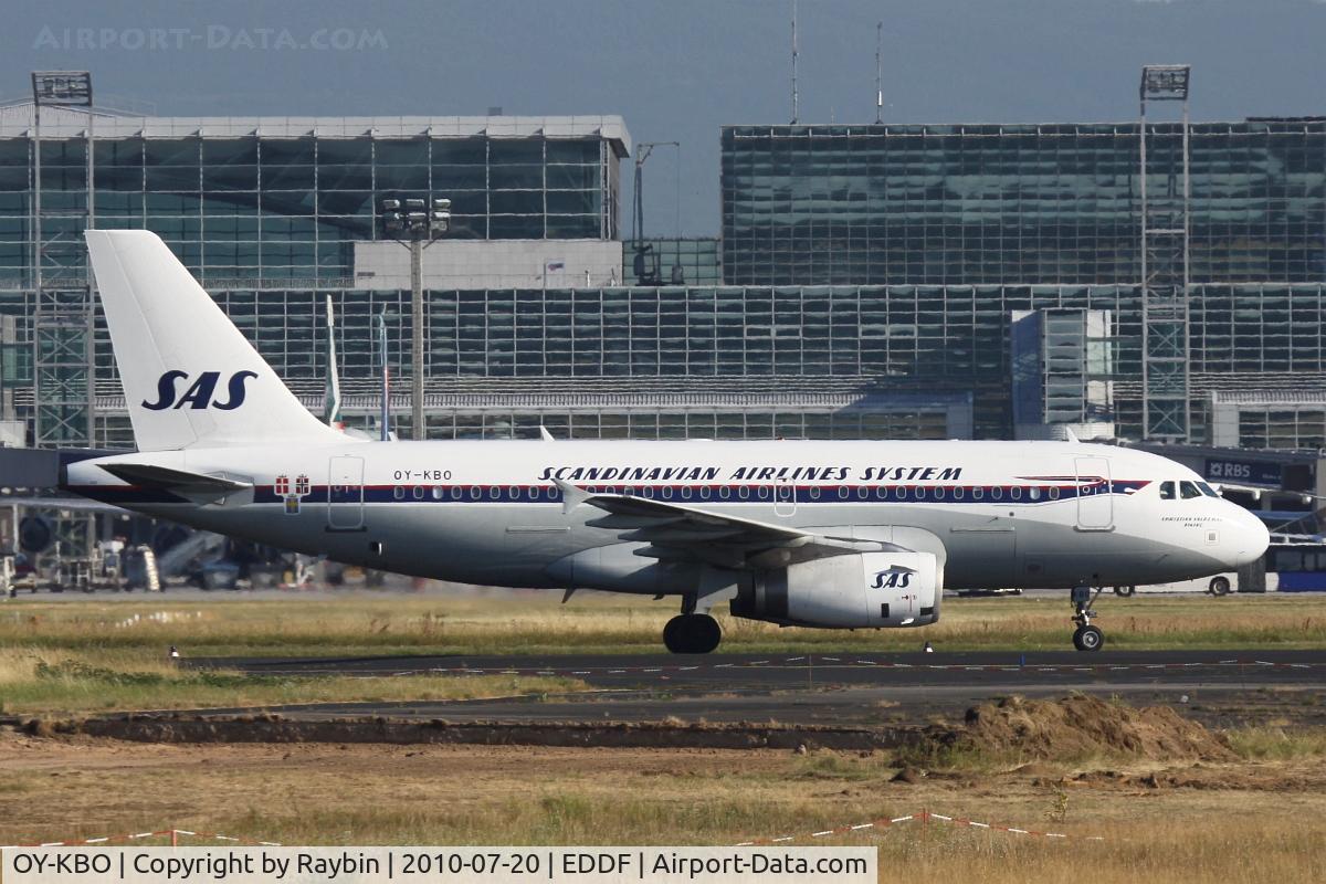 OY-KBO, 2006 Airbus A319-131 C/N 2850, SAS retro