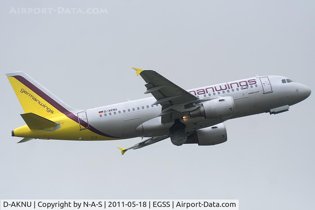D-AKNU, 2005 Airbus A319-112 C/N 2628, Departing