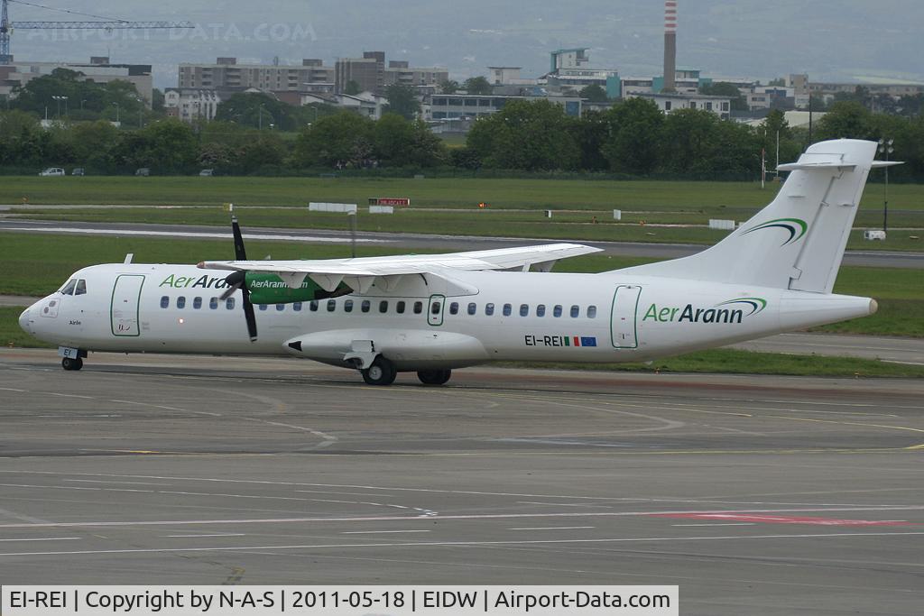 EI-REI, 1991 ATR 72-201 C/N 267, Heading for departure